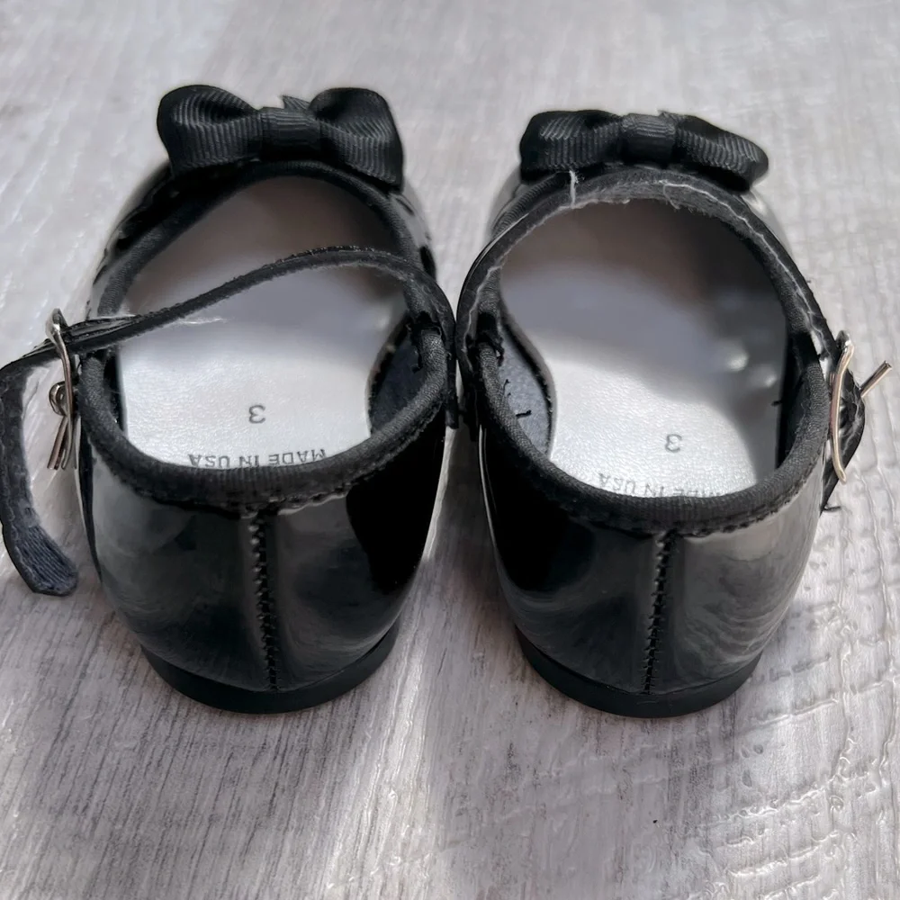 Small Steps patent leather little girl Mary Janes